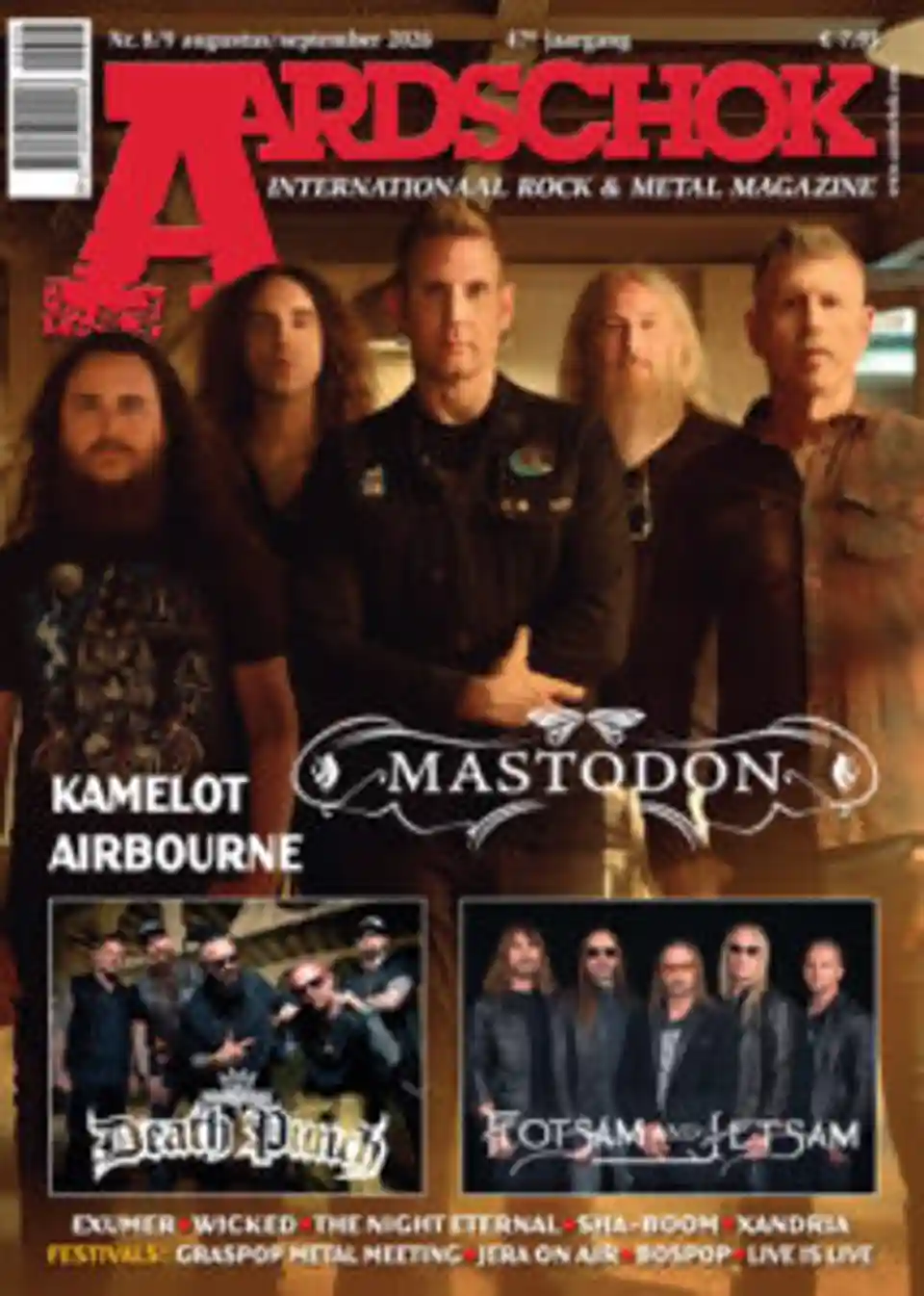 Detalii despre noile albume Mastodon, Exumer, Flotsam and Jetsam și Airbourne