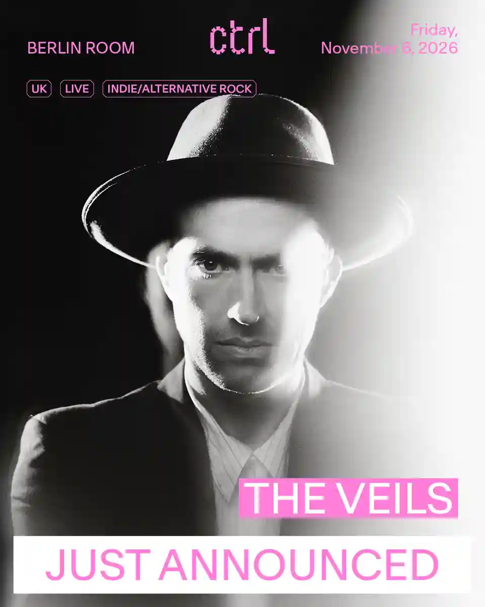 The Veils vor susține un concert în clubul Control pe 6 noiembrie