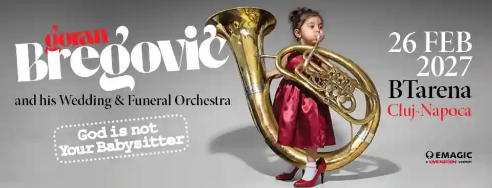 Goran Bregović susține un concert la BTarena din Cluj-Napoca