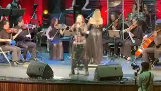 Anette Olzon a interpretat piese Nightwish alături de o orchestră în São Paulo