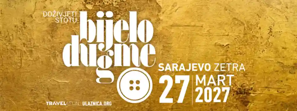 Bijelo Dugme va susține un concert la ZETRA din Sarajevo pe 27 martie 2027
