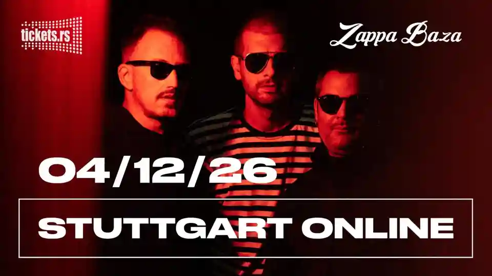Trupa STUTTGART ONLINE va concerta în clubul Zappa Baza din Belgrad