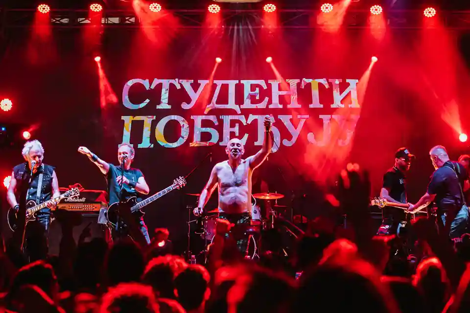 Goblini a concertat în Klub Studenata Tehnike din Belgrad