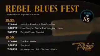 A treia ediție a Rebel Blues Fest are loc la Novi Sad