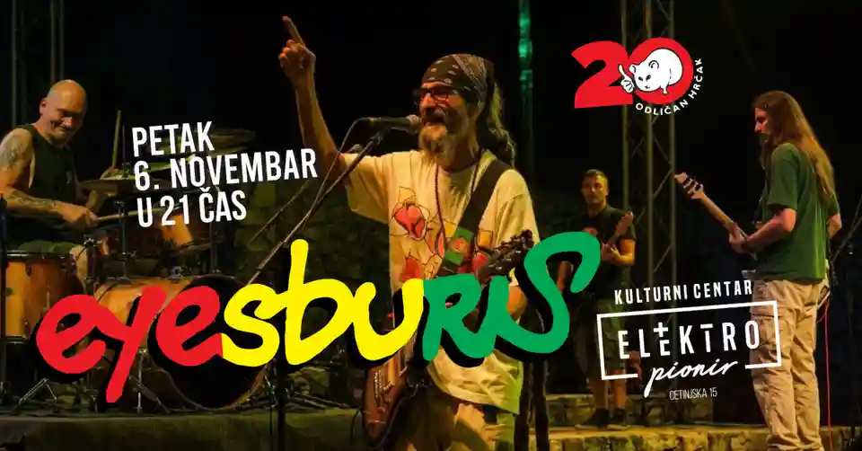 Eyesburn va concerta la clubul Elektropionir din Belgrad pe 6 noiembrie 2026