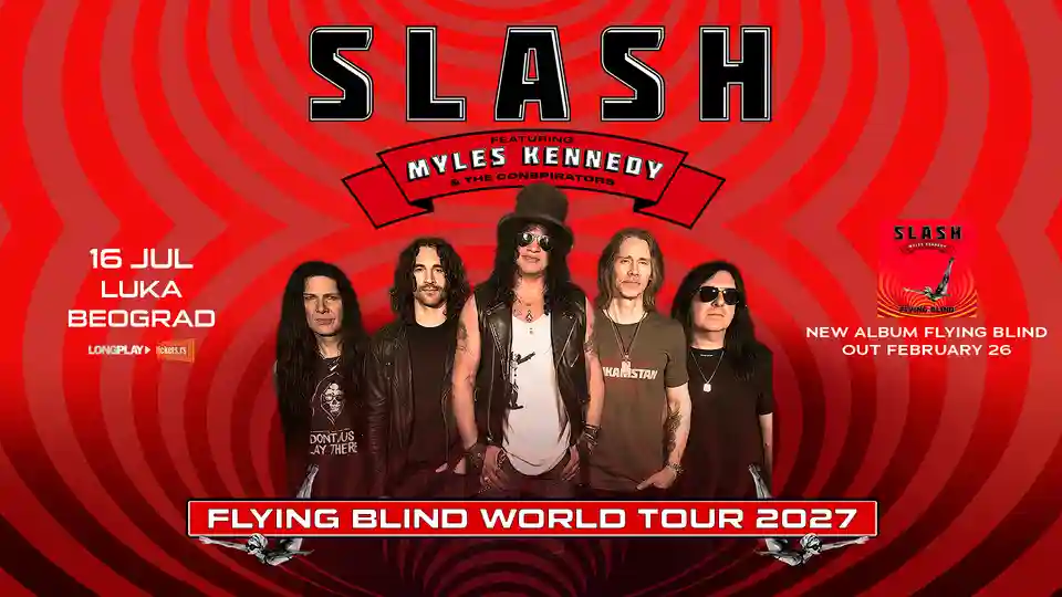 Slash featuring Myles Kennedy and The Conspirators concertează la București în 2027