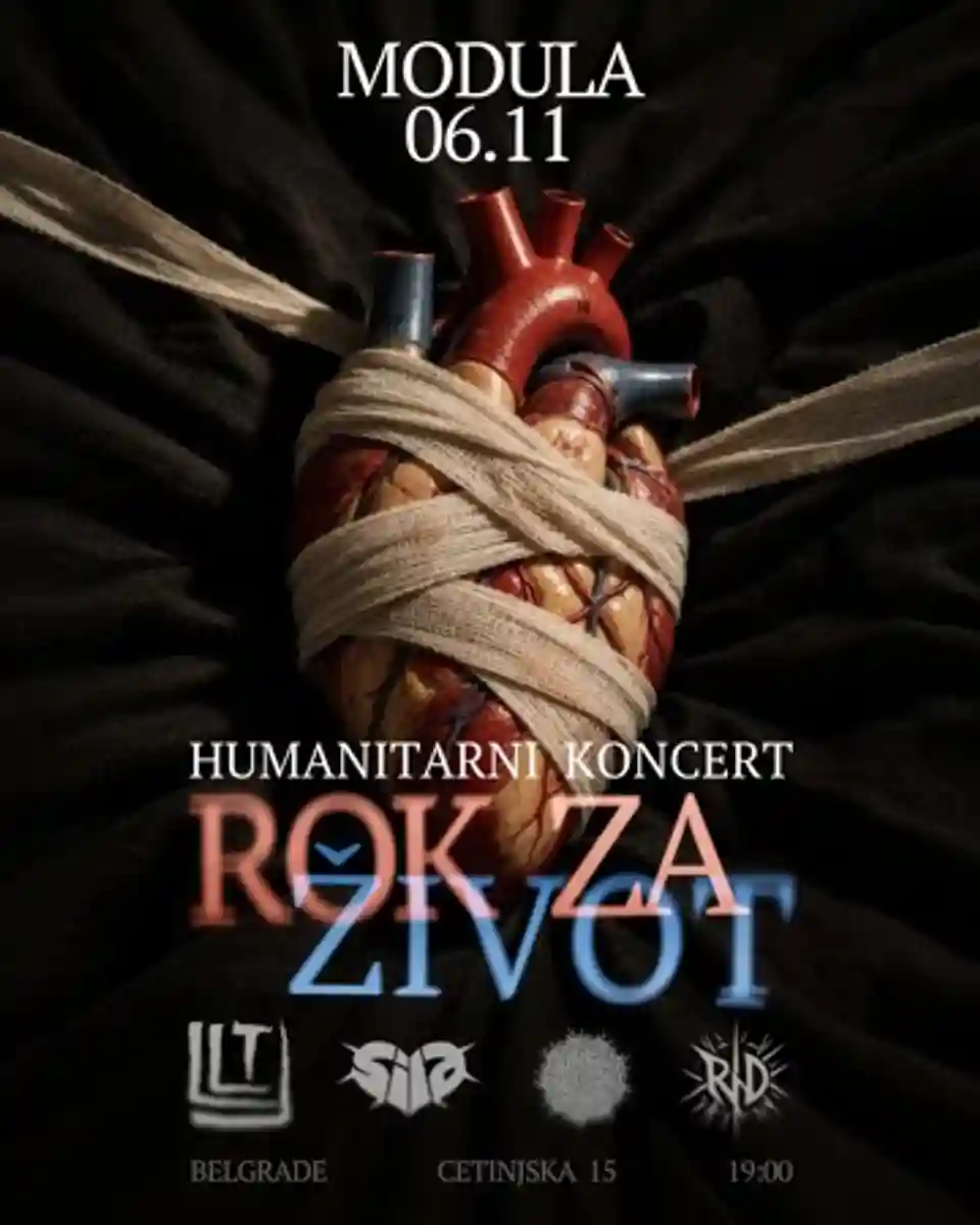 Concert umanitar „ROK ZA ŽIVOT” în Belgrad pentru Tatjana Matvejeva