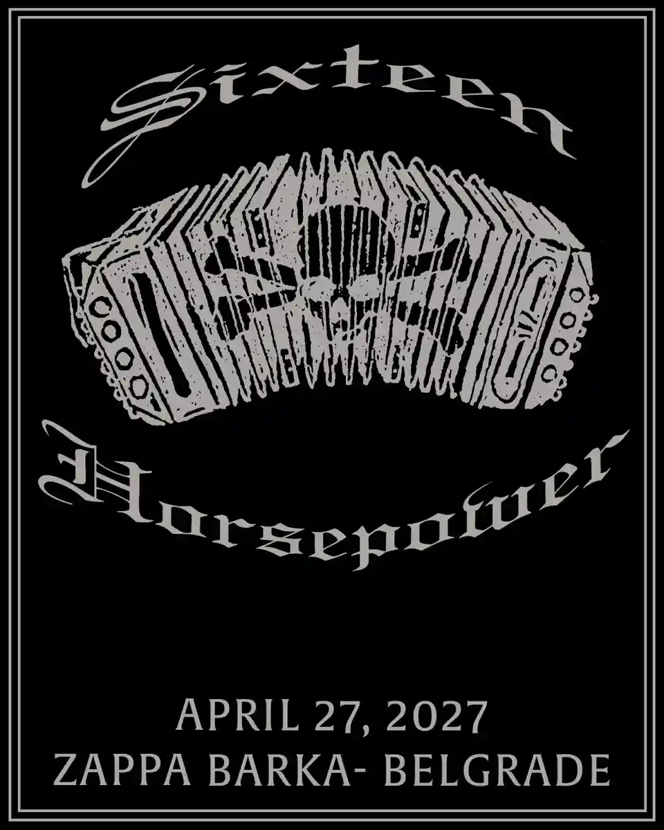 SIXTEEN HORSEPOWER revine în concert la Belgrad pe 27 aprilie 2027