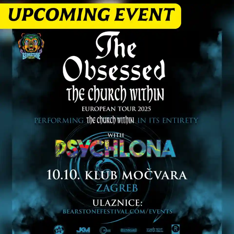 The Obsessed concertează în premieră în Croația pe 10 octombrie