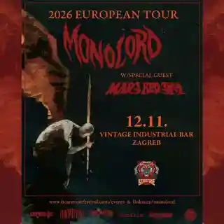 Monolord și Mars Red Sky concertează în Vintage Industrial Bar pe 12 noiembrie