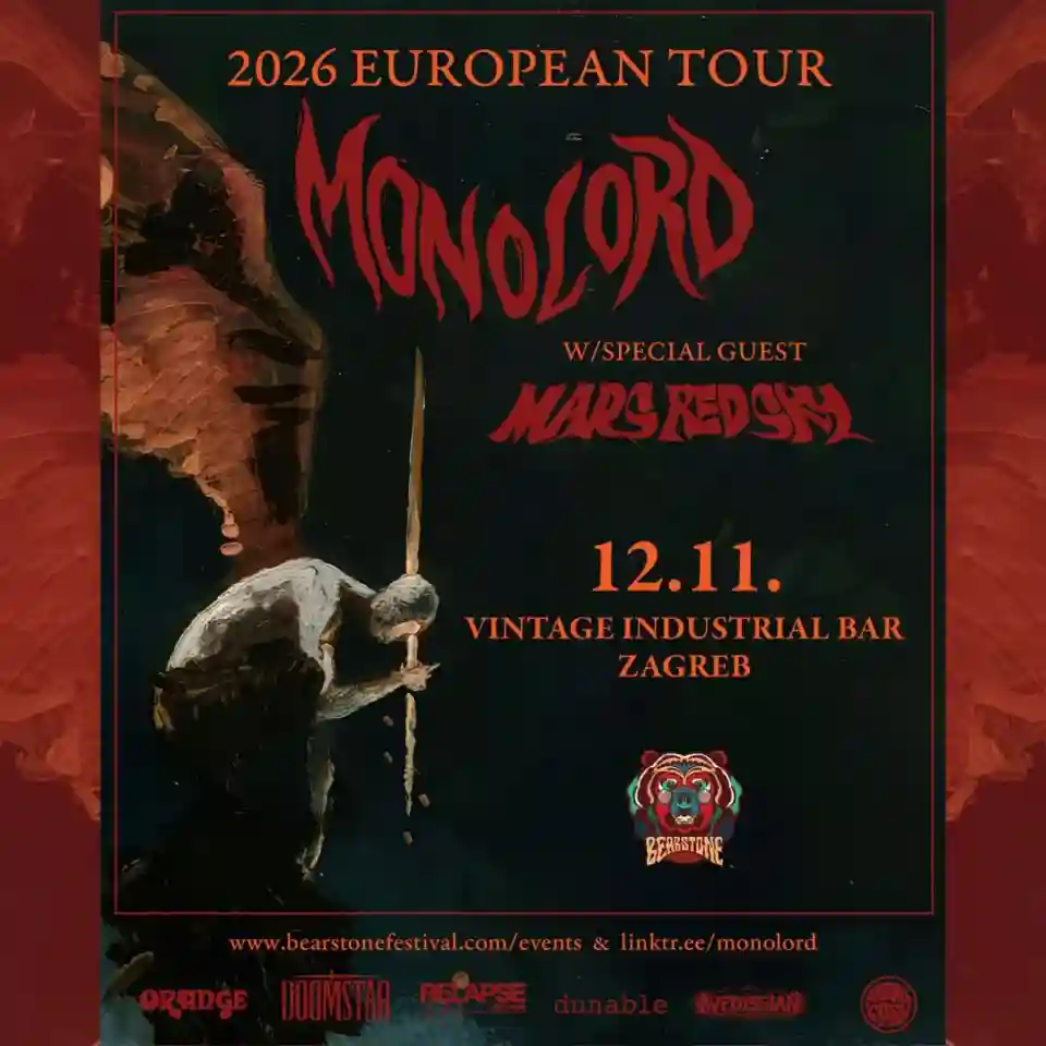 Monolord și Mars Red Sky concertează în Vintage Industrial Bar pe 12 noiembrie