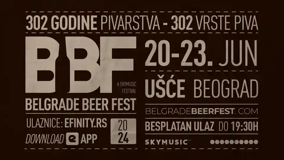 Belgrade Beer Fest anunță primii headlineri pentru ediția din 2024