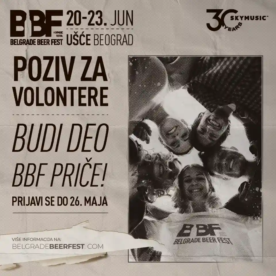 Belgrade Beer Fest deschide înscrierile pentru voluntari