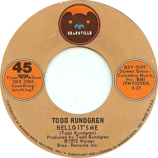 Povestea succesului piesei „Hello, It’s Me” a lui Todd Rundgren