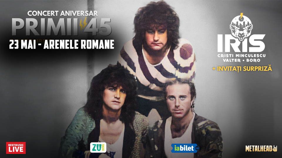 Program și reguli de acces pentru concertul IRIS la Arenele Romane