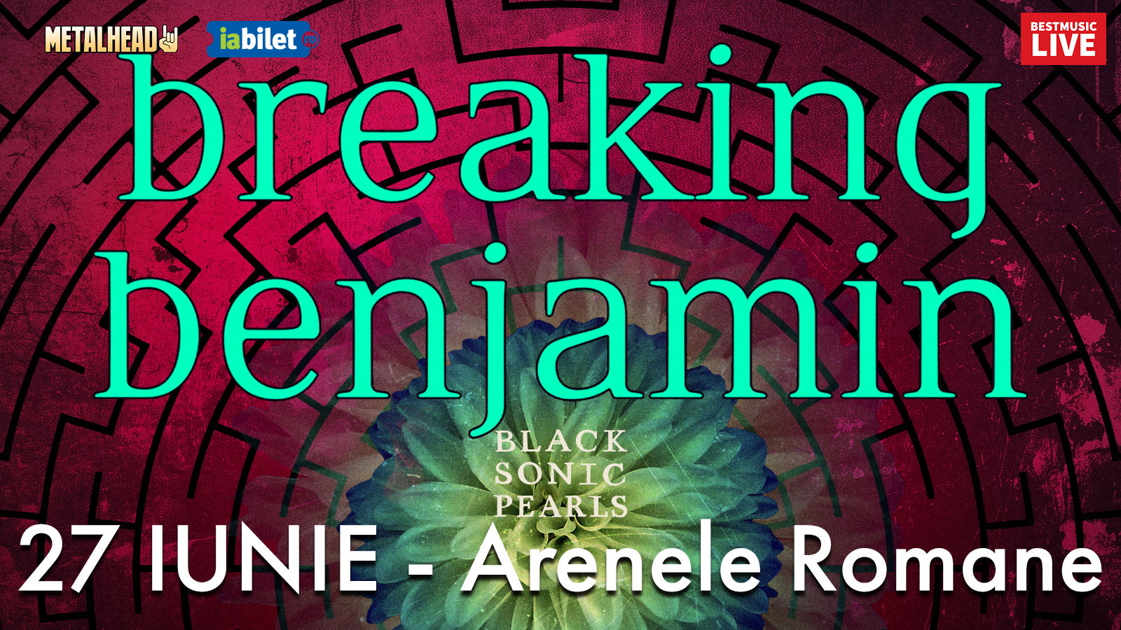 Breaking Benjamin concertează la Arenele Romane: program și reguli de acces