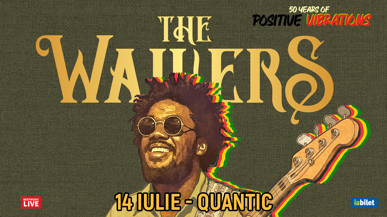 Detalii despre concertul The Wailers de la Quantic Club