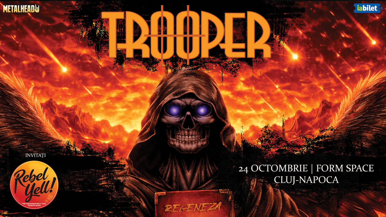 Trooper concertează la FORM Space: program și reguli de acces