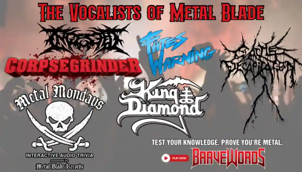 Metal Blade Records colaborează cu BraveWords pentru concursul interactiv Metal Mondays