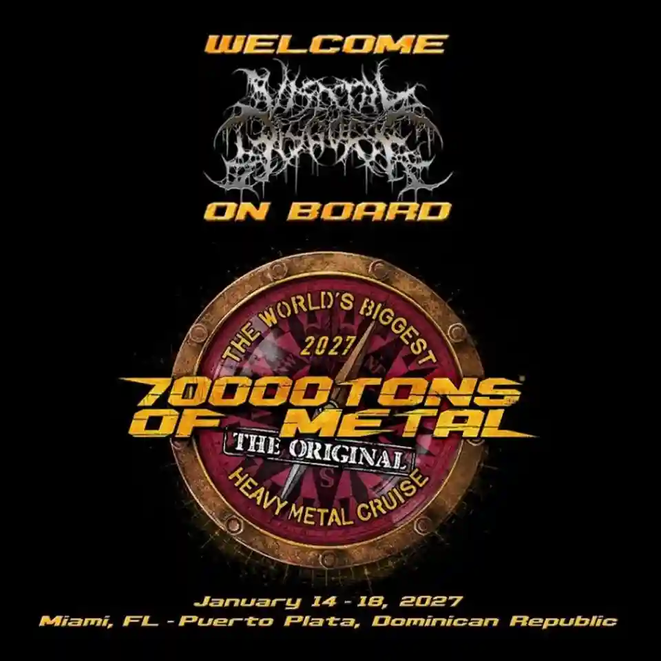 Visceral Disgorge, confirmați pentru festivalul 70000 Tons Of Metal 2027