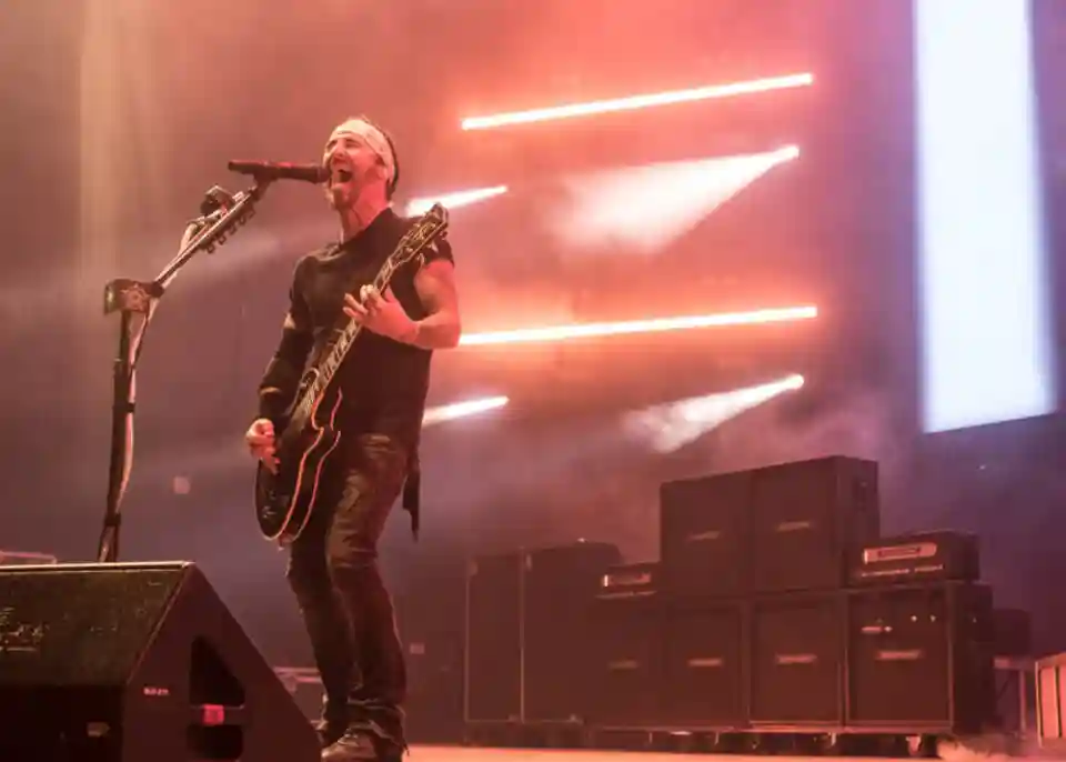 Godsmack a concertat la PNC Pavilion din Cincinnati în cadrul turneului Rise Of Rock