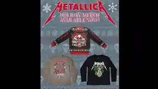 Metallica lansează o colecție tematică pentru sărbătorile de iarnă