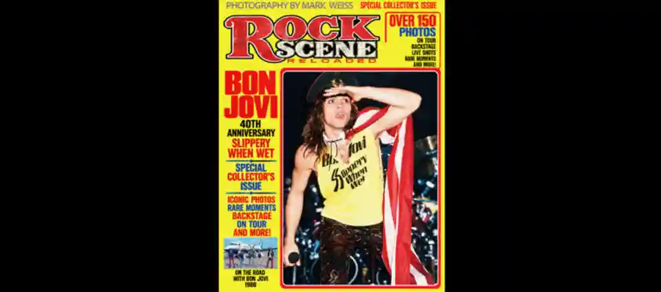 Fotograful Mark Weiss anunță expoziția aniversară pentru albumul Bon Jovi, Slippery When Wet