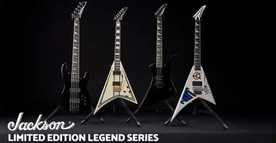 Jackson Guitars lansează seria de instrumente Legend cu modele dedicate unor artiști