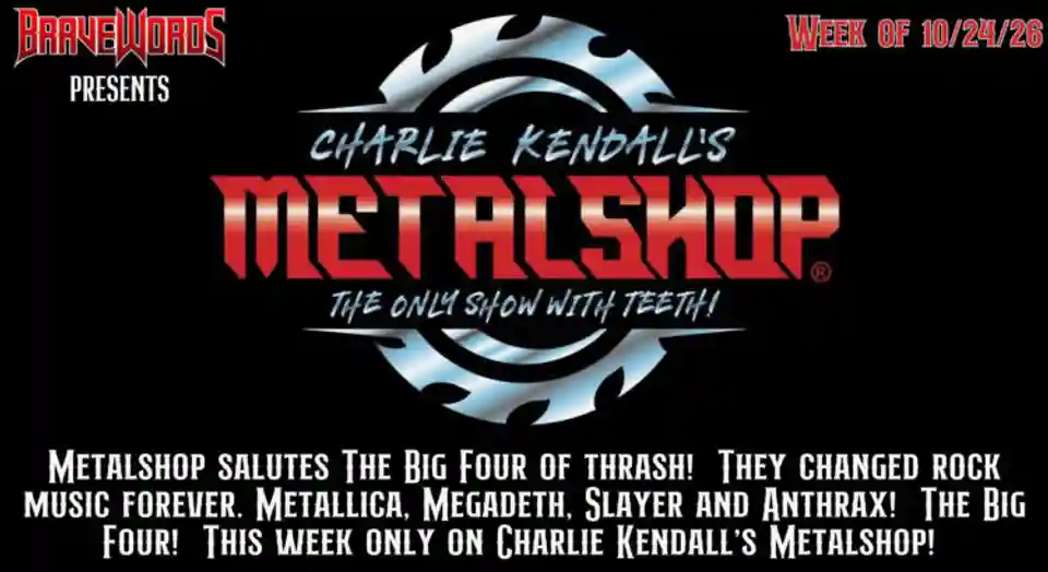 Emisiunea Metalshop dedicată celor „Big Four” din thrash metal