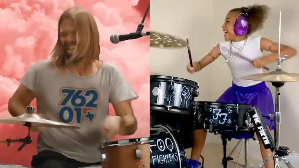 Nandi Bushell îi aduce un ultim omagiu bateristului Taylor Hawkins