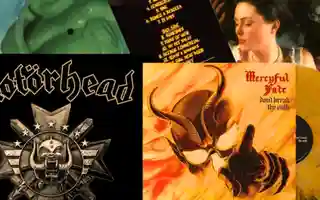 Noi variante pe vinil pentru albume semnate Mercyful Fate, Motörhead, blink-182 și Within Temptation