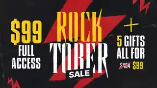 Ofertă promoțională pentru platforma de lecții de chitară Guitar Tricks