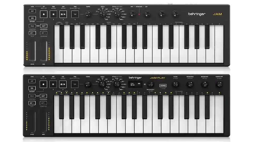 Behringer anunță lansarea controlerelor MIDI Jam și Jam Play