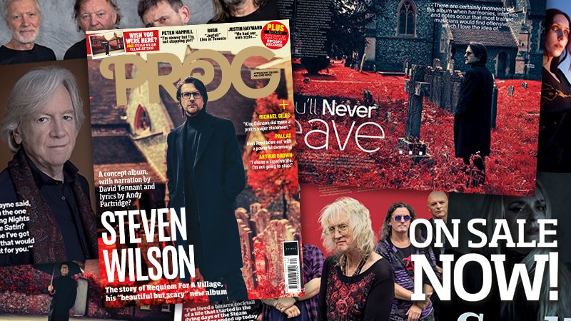 Steven Wilson pe coperta noului număr al revistei Prog