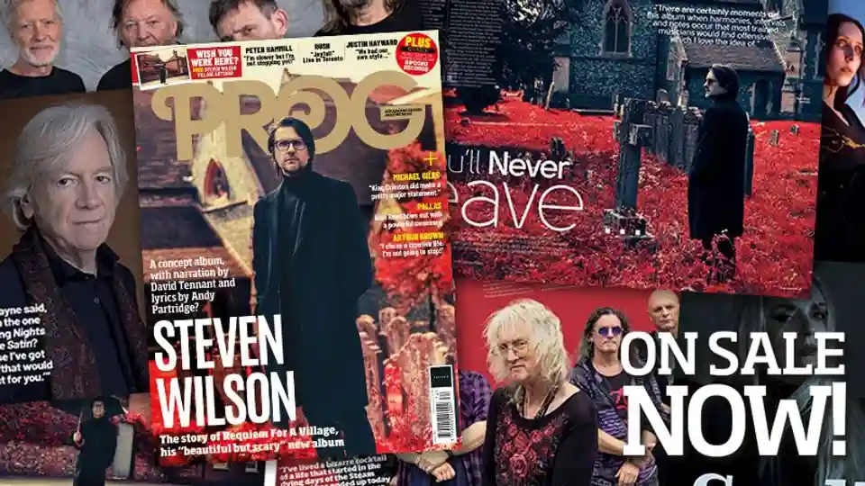 Steven Wilson pe coperta noului număr al revistei Prog