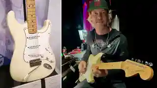 Kenny Wayne Shepherd a cântat la chitara Stratocaster folosită de Jimi Hendrix