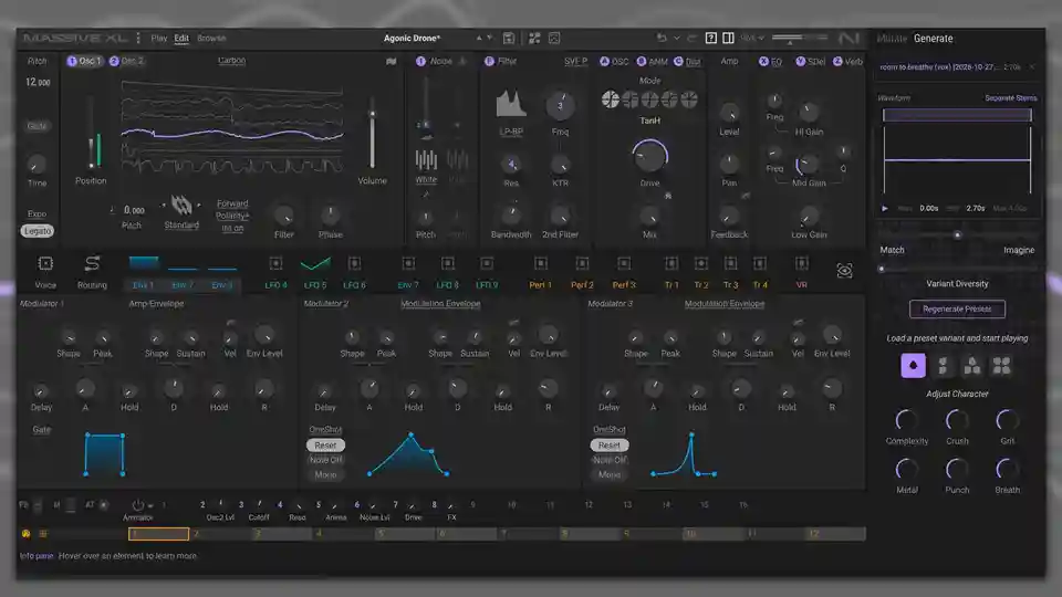 Native Instruments lansează sintetizatorul Massive XL cu tehnologie AI