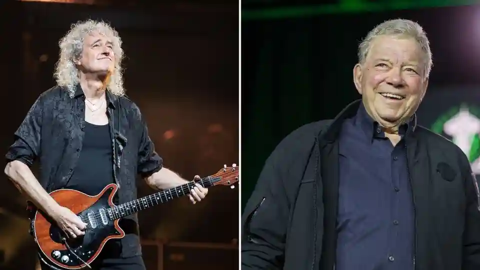 Brian May va colabora la noul album de metal al actorului William Shatner