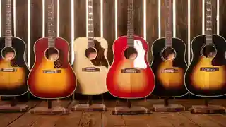 Gibson echipează patru modele noi de chitare acustice cu sistemul de preluare Baggs
