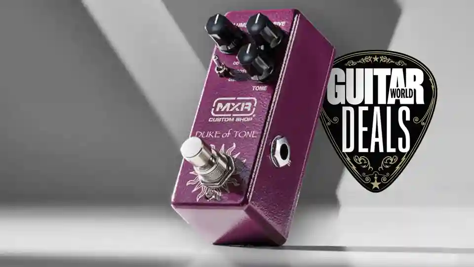 Pedala MXR Custom Shop Duke of Tone este disponibilă la reducere pe Amazon