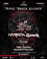 Evil Invaders, Heathen, Exhorder - Petit Bain - Paris