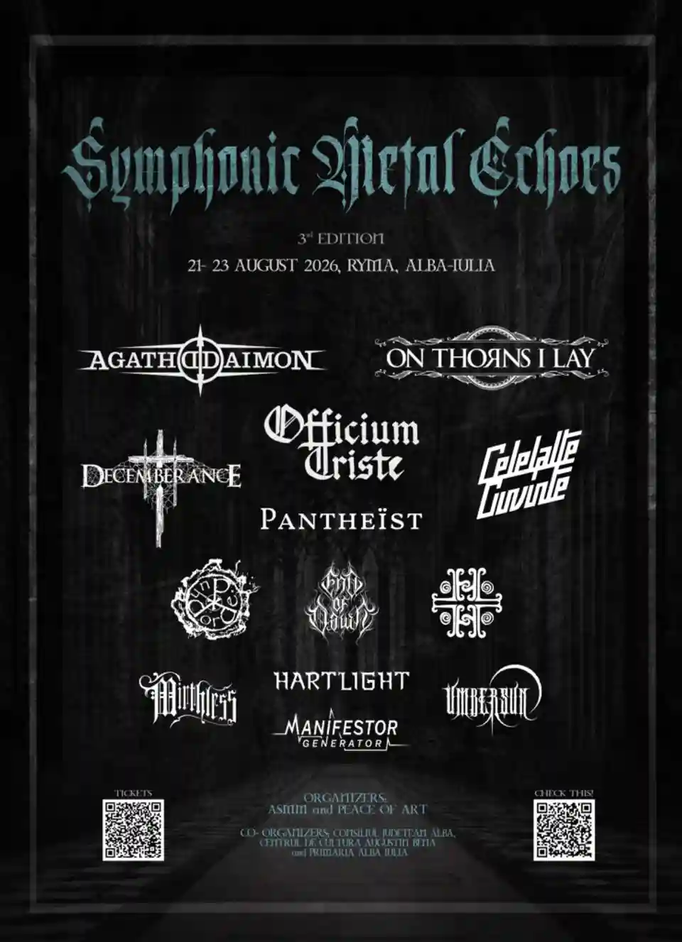 Symphonic Metal Echoes Fest revine la Alba Iulia în august 2026