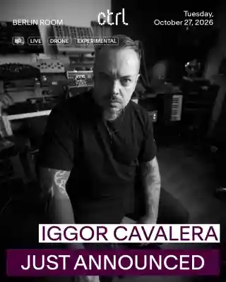 Iggor Cavalera va susține un concert experimental în clubul Control