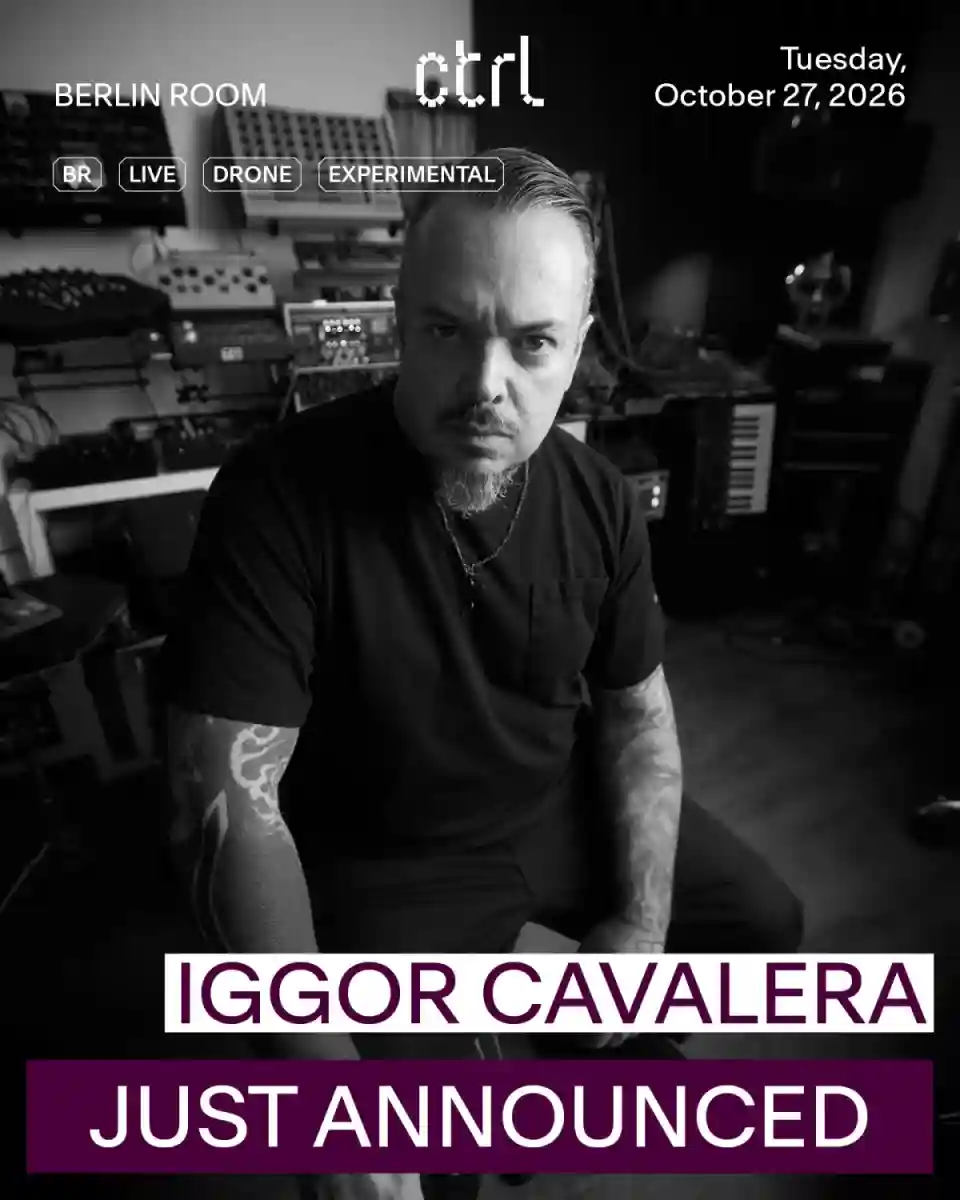 Iggor Cavalera va susține un concert experimental în clubul Control