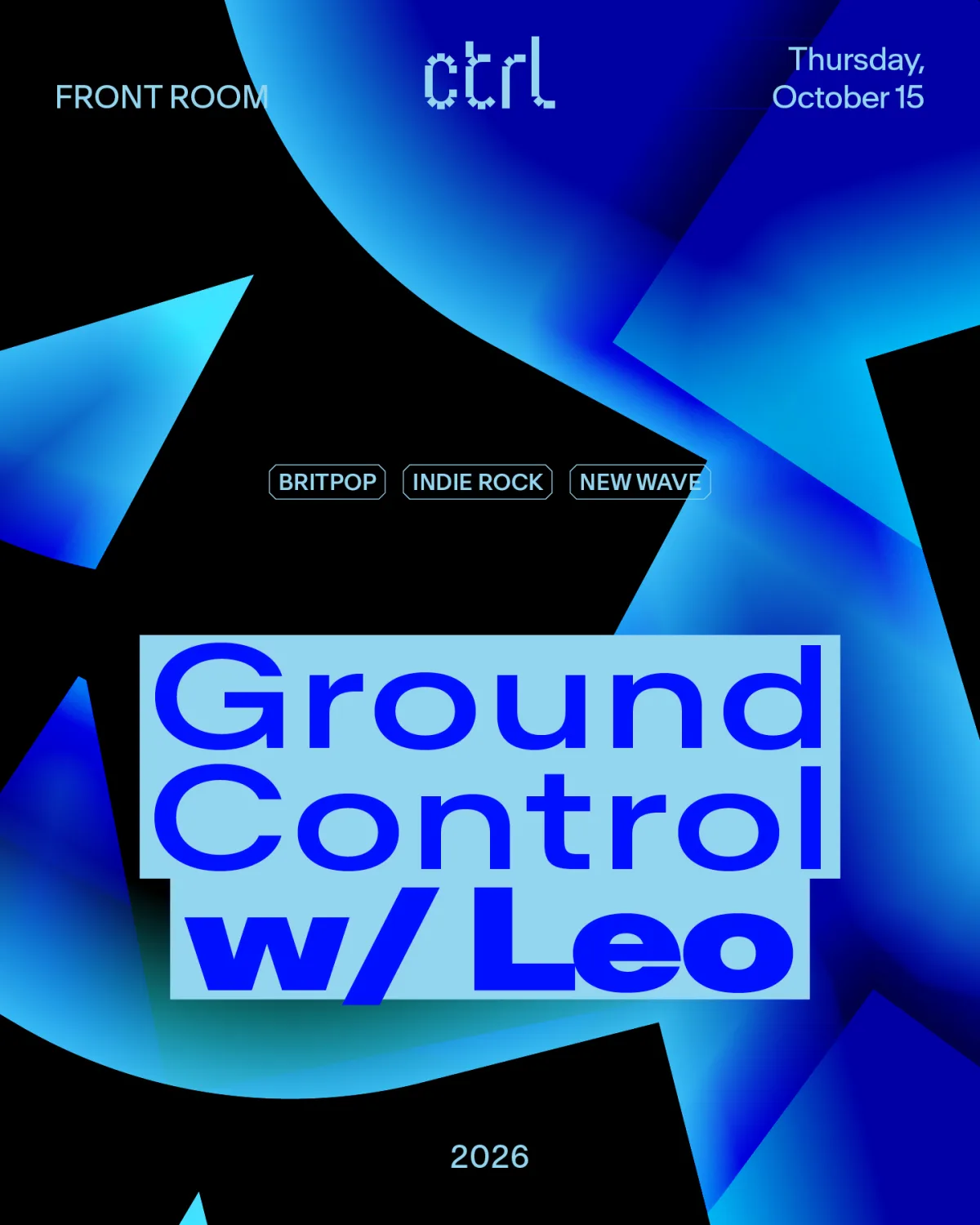 Evenimentul Ground Control revine la Front Room cu Leo