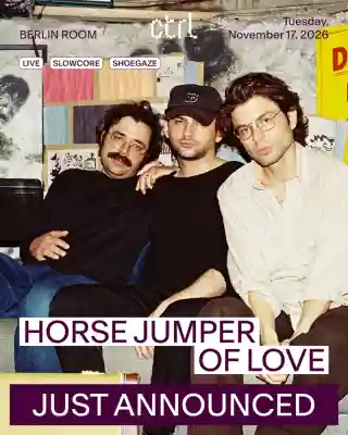Horse Jumper of Love concertează la Control Club pe 17 noiembrie