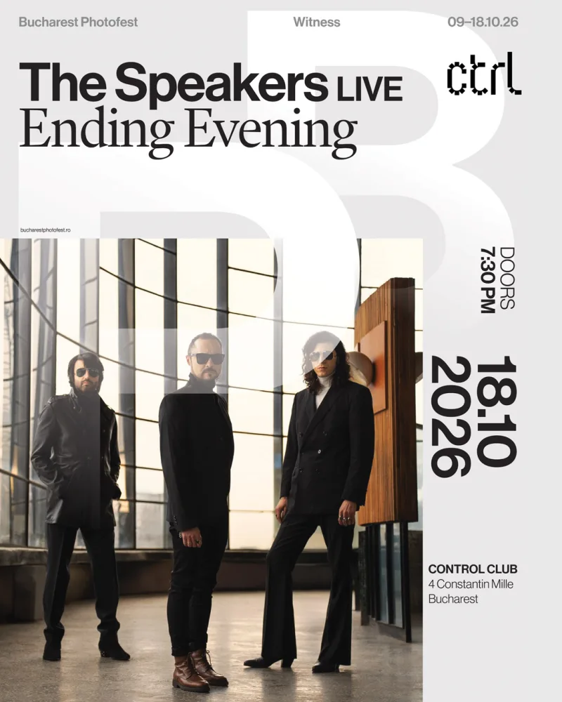 Trupa The Speakers va concerta la închiderea festivalului Bucharest Photofest 2026