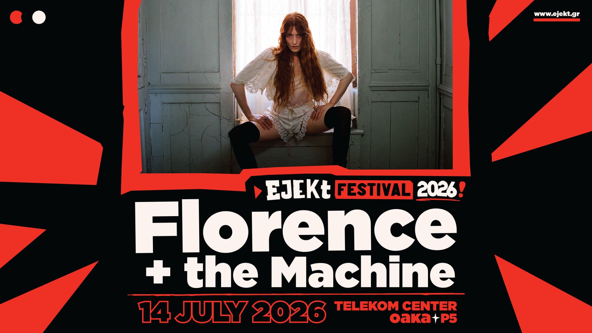 Florence & The Machine vor concerta la ediția din 2026 a EJEKT Festival