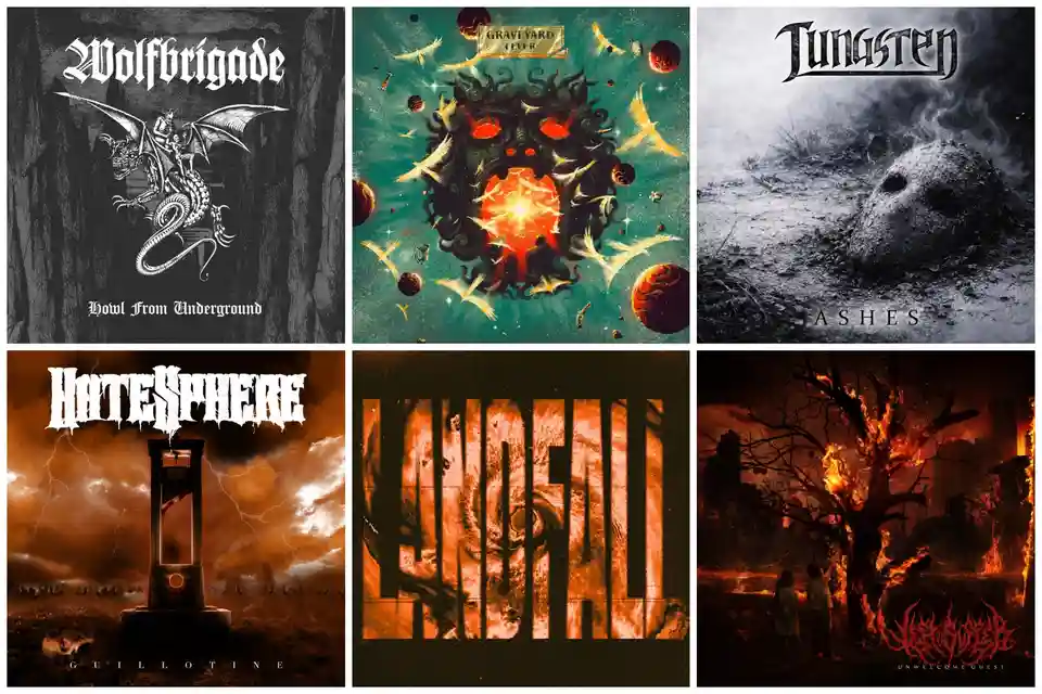 Noi lansări de albume: Graveyard, HateSphere, Left to Suffer, Tungsten, Wage War și Wolfbrigade