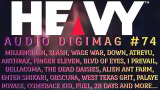 Publicația HEAVY AUDIO MAG #74 prezintă noutăți din zona metal și hard rock